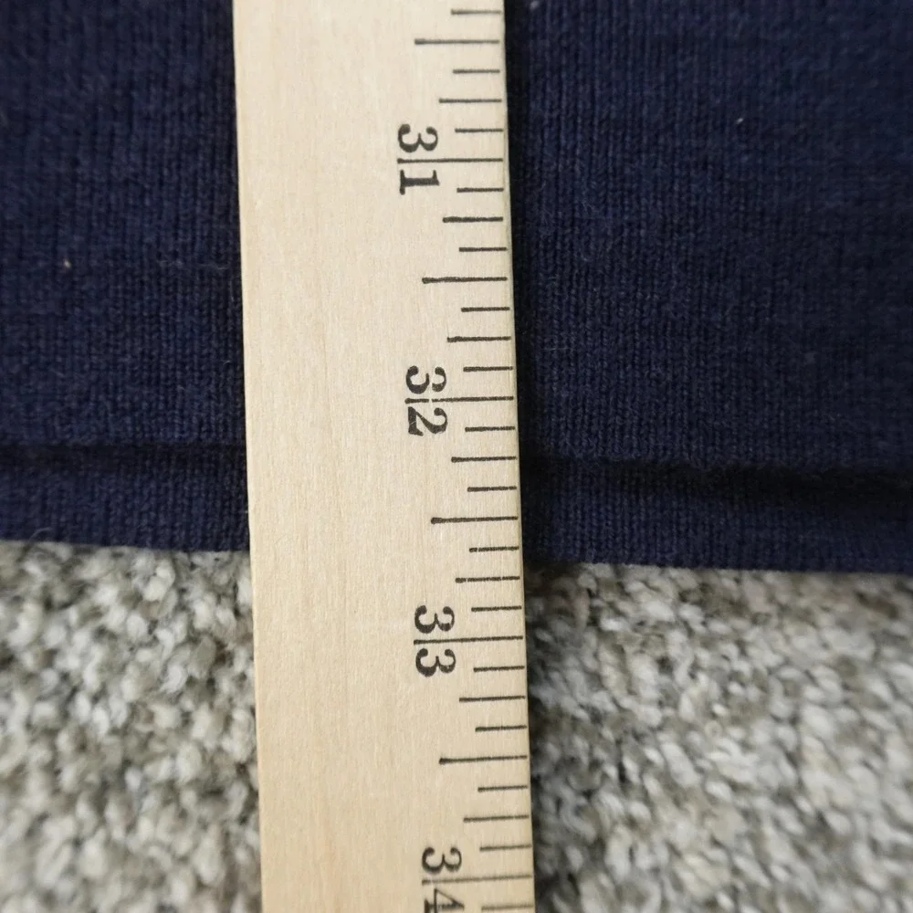 Banana Republic Sweater Mens 2XL Blue‎ Merino Wool Crewneck Pullover Lightweight